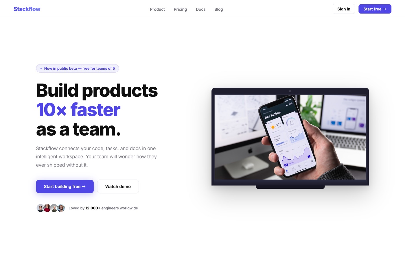 Stackflow — SaaS Platform
